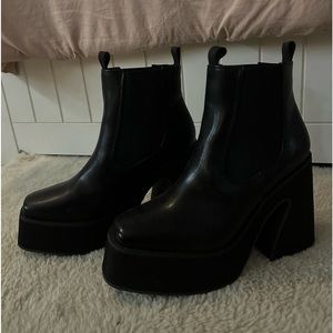 NastyGal Platform Boots
